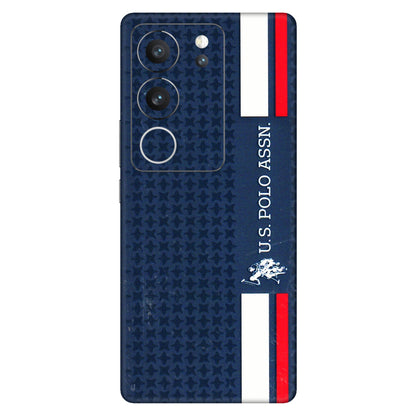 VIVO Z/V/X/T/U/S Series Phone Skins (All Models) - US POLO Designer Brand - 3D Embossed Finish (L-65) Vivo V29 (5G)
