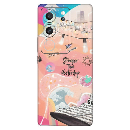 VIVO Z/V/X/T/U/S Series Phone Skins (All Models) - Stronger Then Yesterday - Matte Finish (M-128) Vivo V29 (5G)
