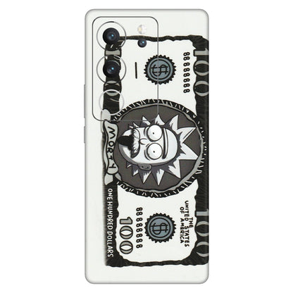 VIVO Z/V/X/T/U/S Series Phone Skins (All Models) - Rick And Morty Hundred Dollar Anime - Matte Finish (M-161) Vivo V29 (5G)