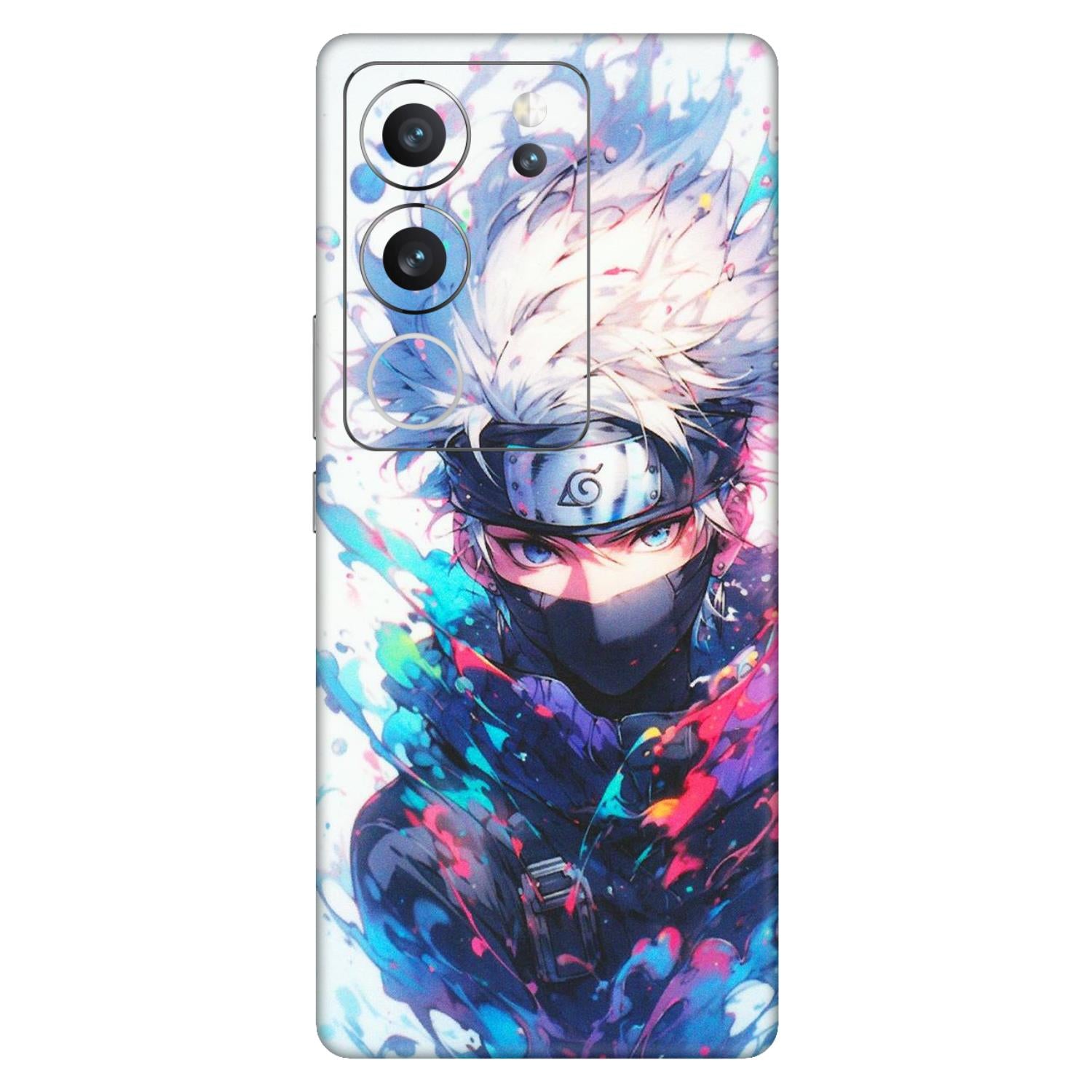 VIVO Z/V/X/T/U/S Series Phone Skins (All Models) - Naruto Face Mask - Matte Finish (M-03) Vivo V29 (5G)