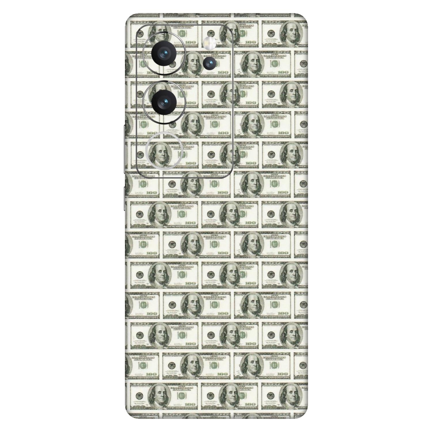 VIVO Z/V/X/T/U/S Series Phone Skins (All Models) - I Love Dollars - Matte Finish (M-40) Vivo V29 (5G)