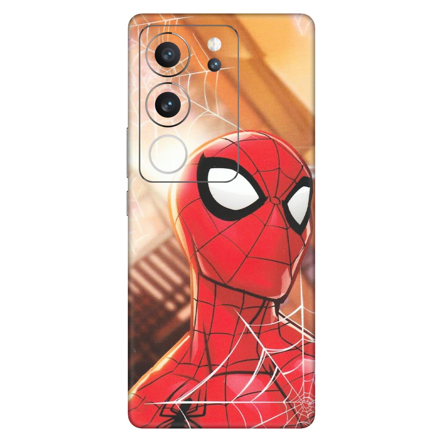 VIVO Z/V/X/T/U/S Series Phone Skins (All Models) - Spiderman Face New - Matte Finish (M-41) Vivo V29 (5G)