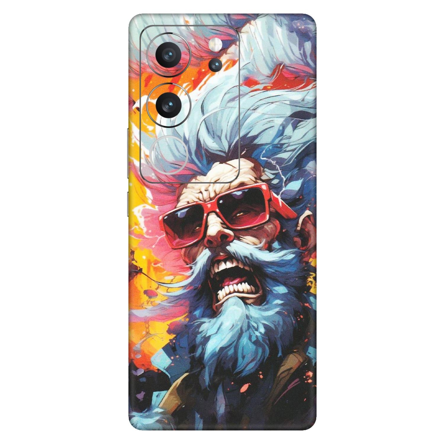 VIVO Z/V/X/T/U/S Series Phone Skins (All Models) - Daddy Cool Character - Matte Finish (M-43) Vivo V29 (5G)