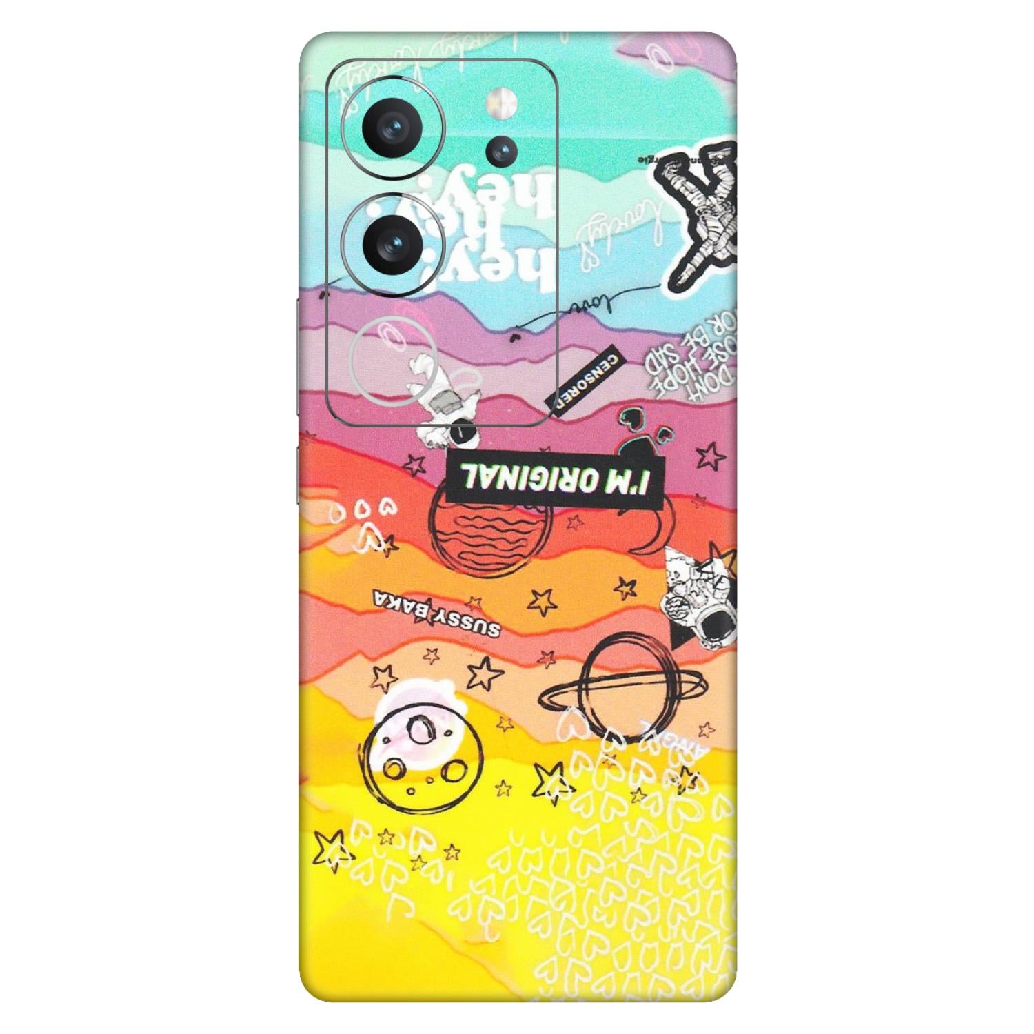 VIVO Z/V/X/T/U/S Series Phone Skins (All Models) - The Original Astronaut - Matte Finish (M-79) Vivo V29 (5G)