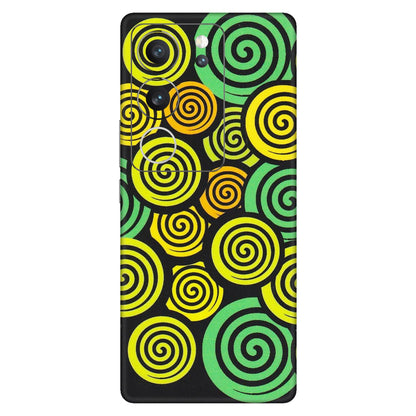 VIVO Z/V/X/T/U/S Series Phone Skins (All Models) - Crazy Spiral - Matte Finish (M-91) Vivo V29 (5G)