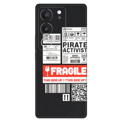 VIVO Z/V/X/T/U/S Series Phone Skins (All Models) - Handle With Care - Matte Finish (M-99) Vivo V29 (5G)