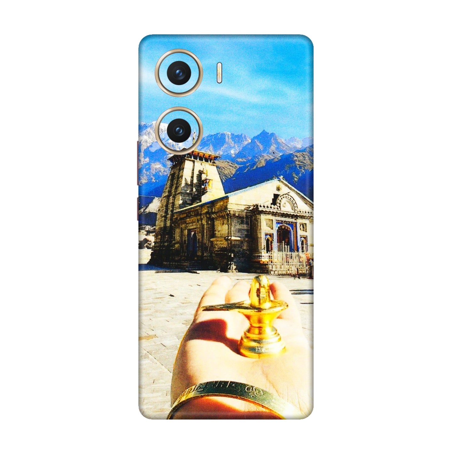 VIVO Z/V/X/T/U/S Series Phone Skins (All Models) - Beauty of Kedarnath - 3D Embossed Finish (L-108) Vivo V29e (5G)