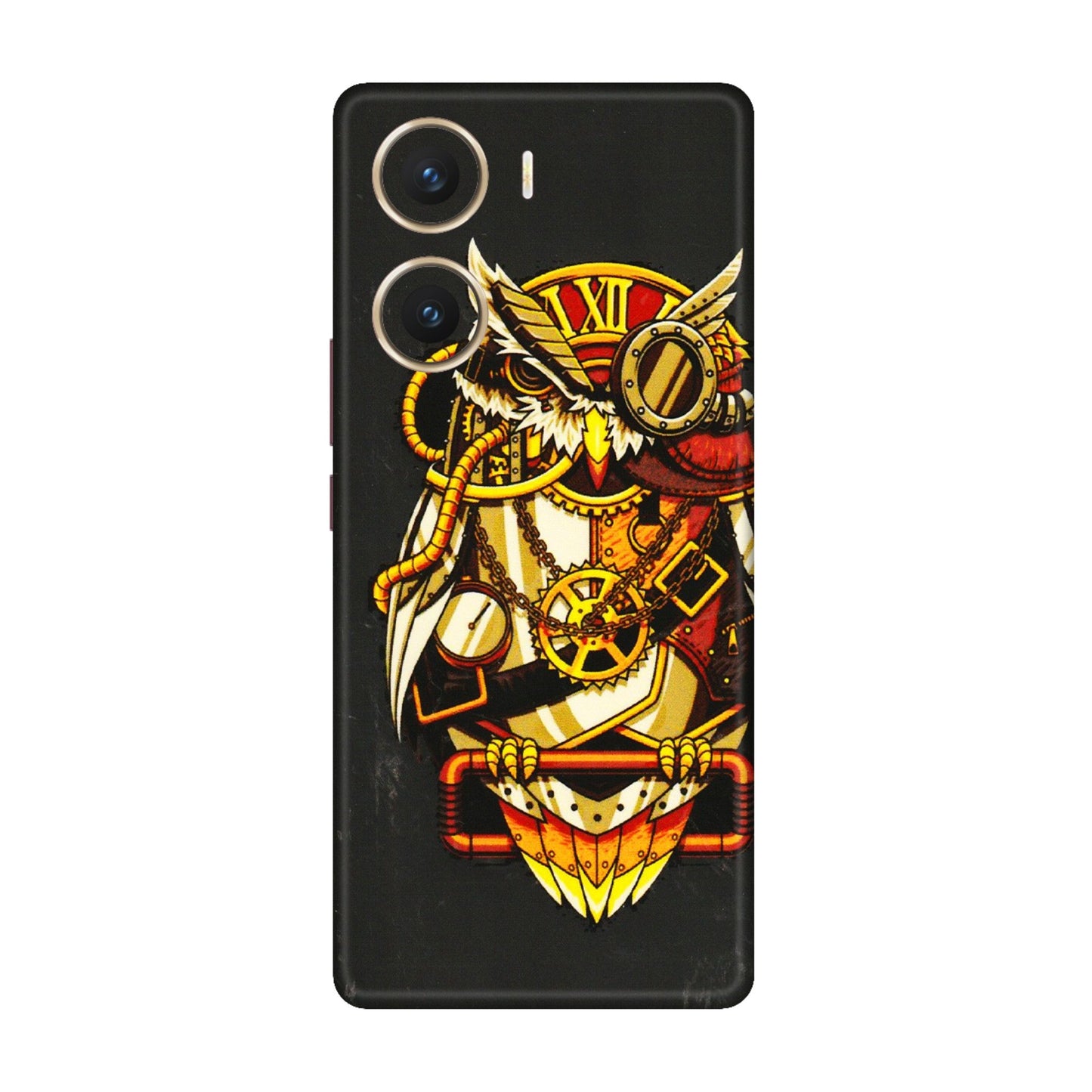 VIVO Z/V/X/T/U/S Series Phone Skins (All Models) - Classy Smart Owl - 3D Embossed Finish (L-144) Vivo V29e (5G)