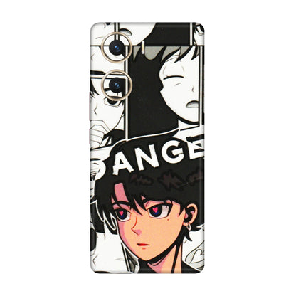 VIVO Z/V/X/T/U/S Series Phone Skins (All Models) - Danger Anime - 3D Embossed Finish (L-155) Vivo V29e (5G)