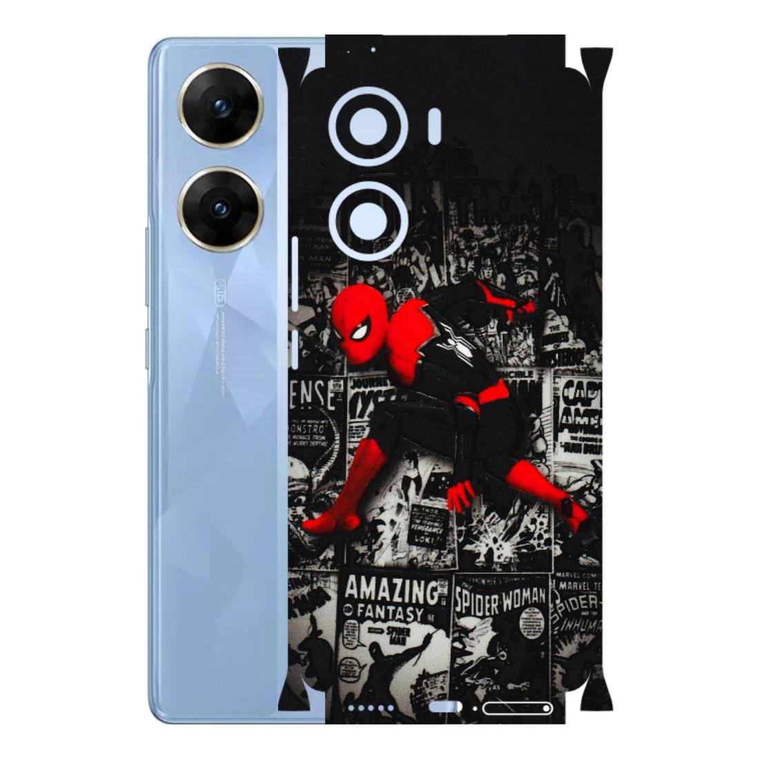 VIVO Z/V/X/T/U/S Series Phone Skins (All Models) - SpiderMan New - 3D Embossed Finish (L-162) Vivo V29e (5G)