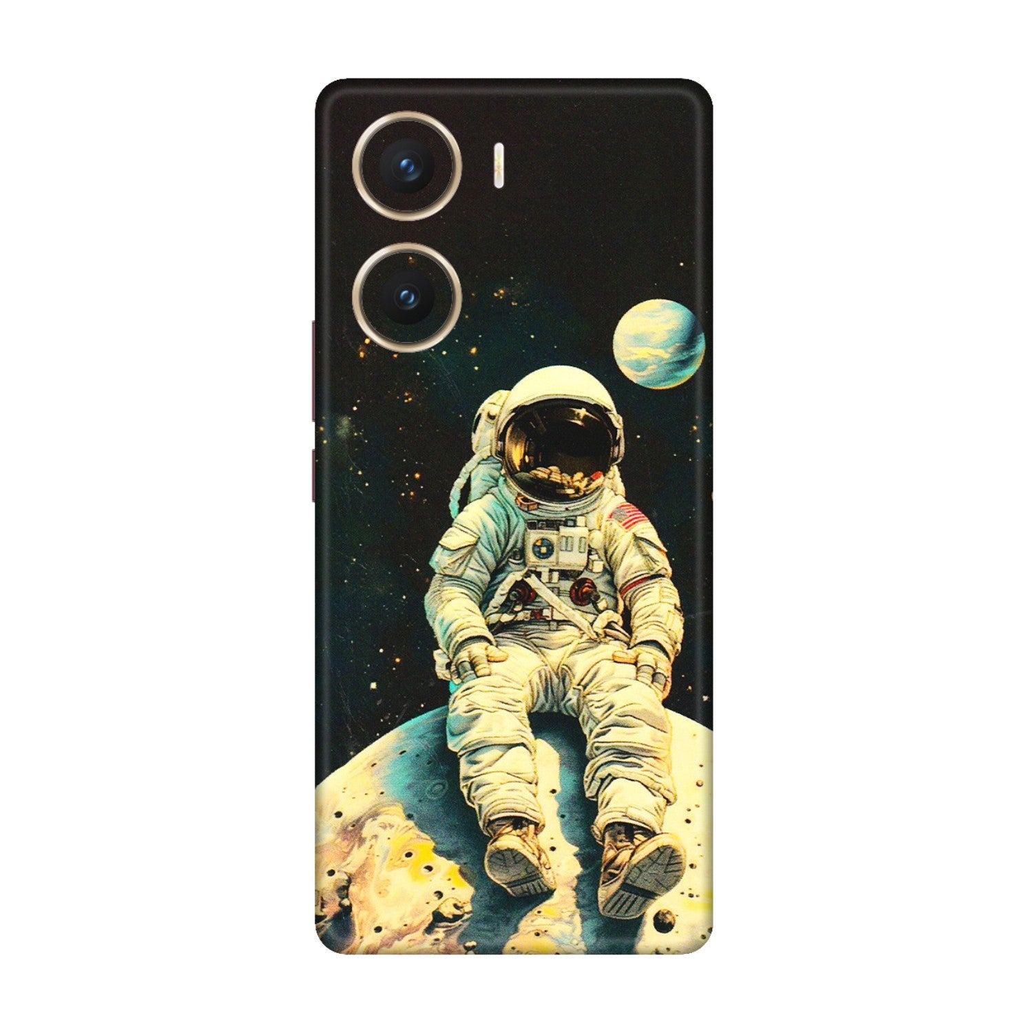 VIVO Z/V/X/T/U/S Series Phone Skins (All Models) - Astronaut in Space - 3D Embossed Finish (L-16) Vivo V29e (5G)