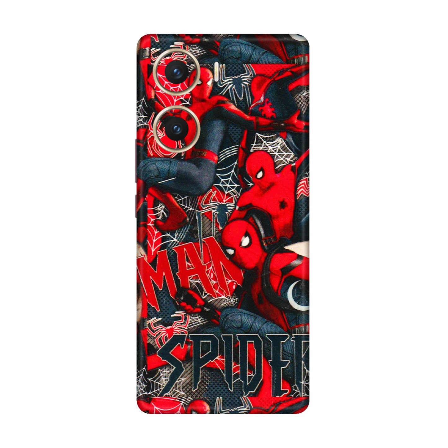 VIVO Z/V/X/T/U/S Series Phone Skins (All Models) - SpiderMan Cool - 3D Embossed Finish (L-188) Vivo V29e (5G)