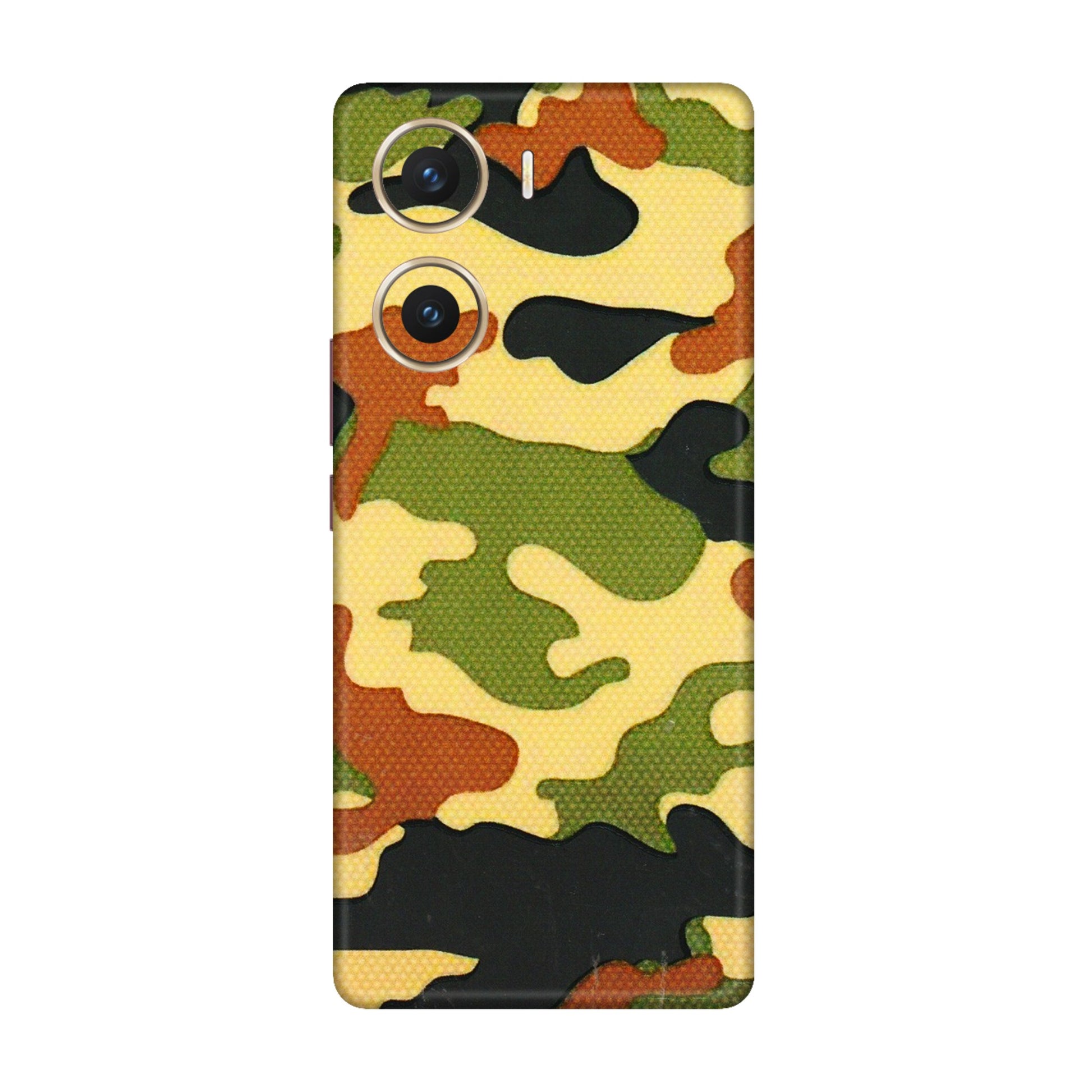 VIVO Z/V/X/T/U/S Series Phone Skins (All Models) - Indian Military - 3D Embossed Finish (L-234) Vivo V29e (5G)