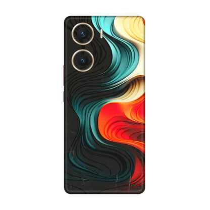 VIVO Z/V/X/T/U/S Series Phone Skins (All Models) - The Silky Swirl - 3D Embossed Finish (L-240) Vivo V29e (5G)