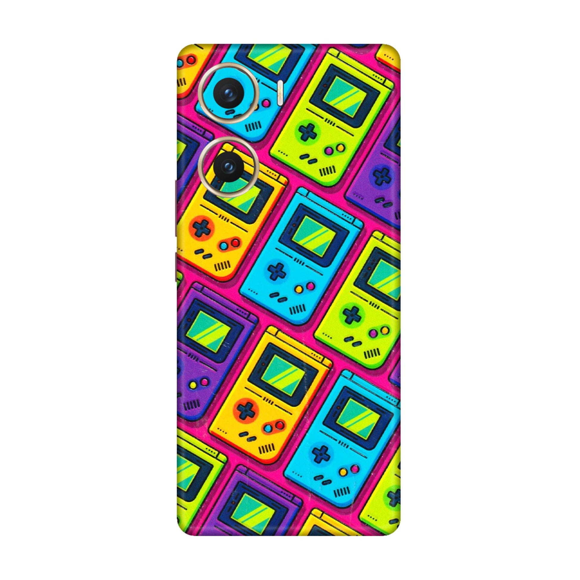 VIVO Z/V/X/T/U/S Series Phone Skins (All Models) - Gameboy Colourful - 3D Embossed Finish (L-266) Vivo V29e (5G)