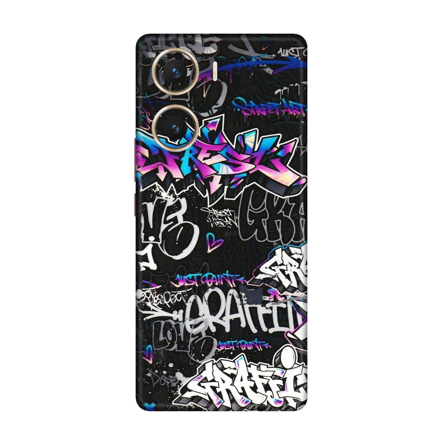 VIVO Z/V/X/T/U/S Series Phone Skins (All Models) - Graffiti Killer - 3D Embossed Finish (L-274) Vivo V29e (5G)