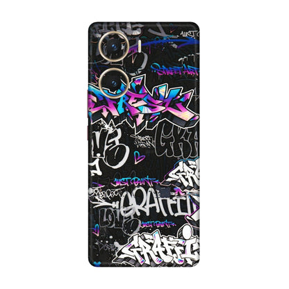 VIVO Z/V/X/T/U/S Series Phone Skins (All Models) - Graffiti Killer - 3D Embossed Finish (L-274) Vivo V29e (5G)
