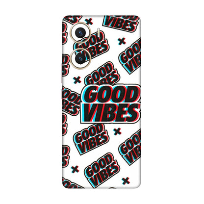 VIVO Z/V/X/T/U/S Series Phone Skins (All Models) - Good Vibes - 3D Embossed Finish (L-282) Vivo V29e (5G)