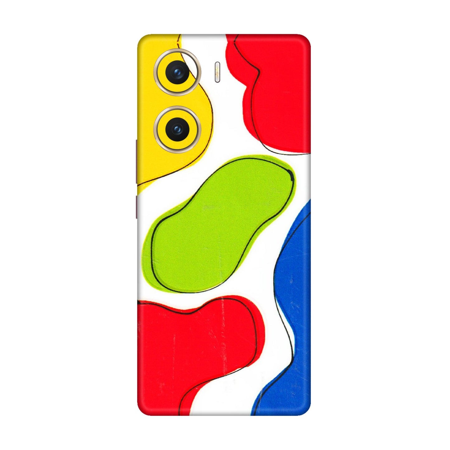 VIVO Z/V/X/T/U/S Series Phone Skins (All Models) - RGB Colour Paint - 3D Embossed Finish (L-284) Vivo V29e (5G)