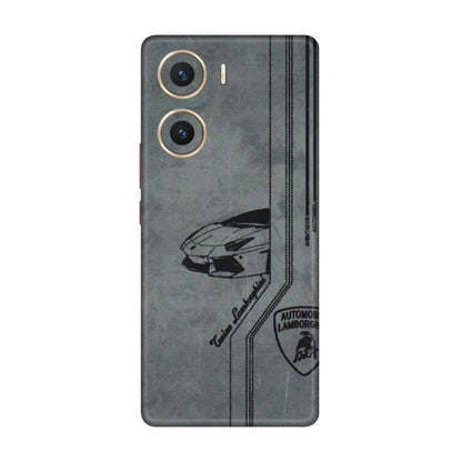 VIVO Z/V/X/T/U/S Series Phone Skins (All Models) - New Lamborgini Aventador - 3D Embossed Finish (L-321) Vivo V29e (5G)