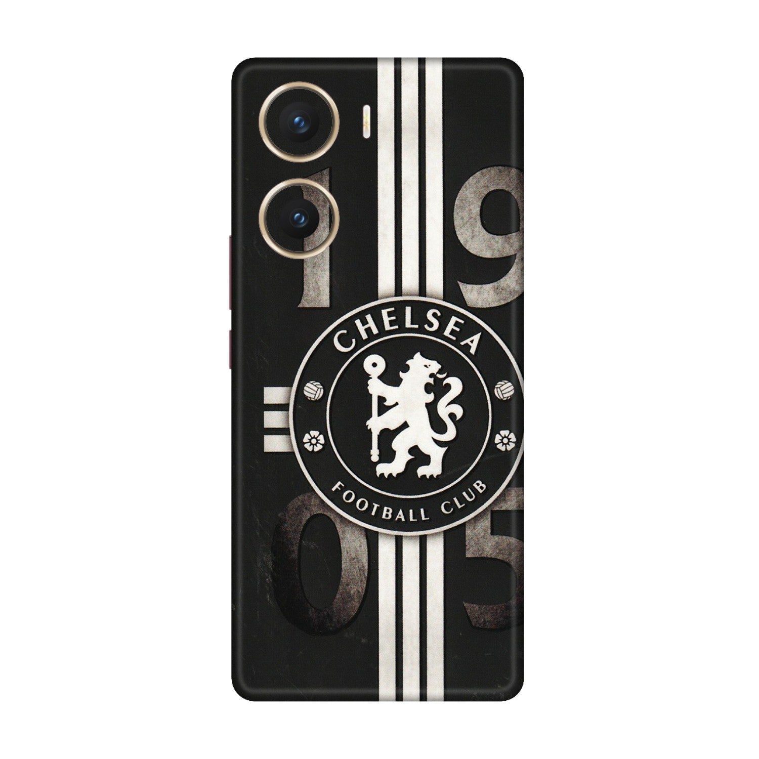 VIVO Z/V/X/T/U/S Series Phone Skins (All Models) - Chelsea Fan Club - 3D Embossed Finish (L-36) Vivo V29e (5G)