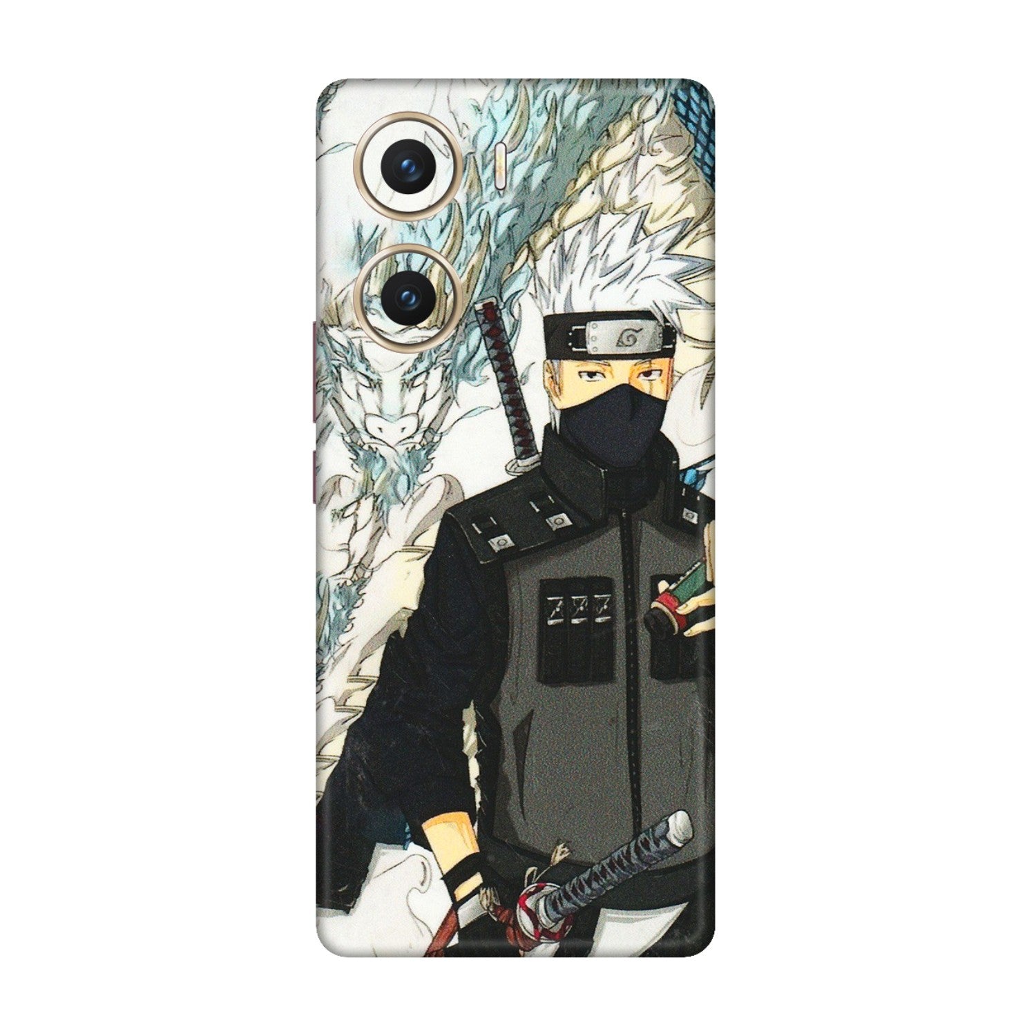 VIVO Z/V/X/T/U/S Series Phone Skins (All Models) - Kakashi Hatake Naruto Anime - 3D Embossed Finish (L-46) Vivo V29e (5G)