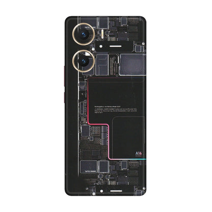 VIVO Z/V/X/T/U/S Series Phone Skins (All Models) - Motherboard Circuit Layout - Matte Finish (M-117) Vivo V29e (5G)