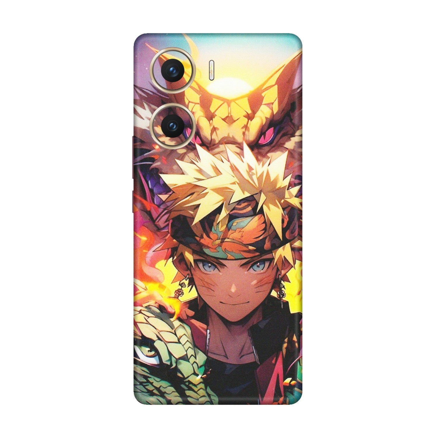 VIVO Z/V/X/T/U/S Series Phone Skins (All Models) - Angry Naruto Anime - Matte Finish (M-148) Vivo V29e (5G)