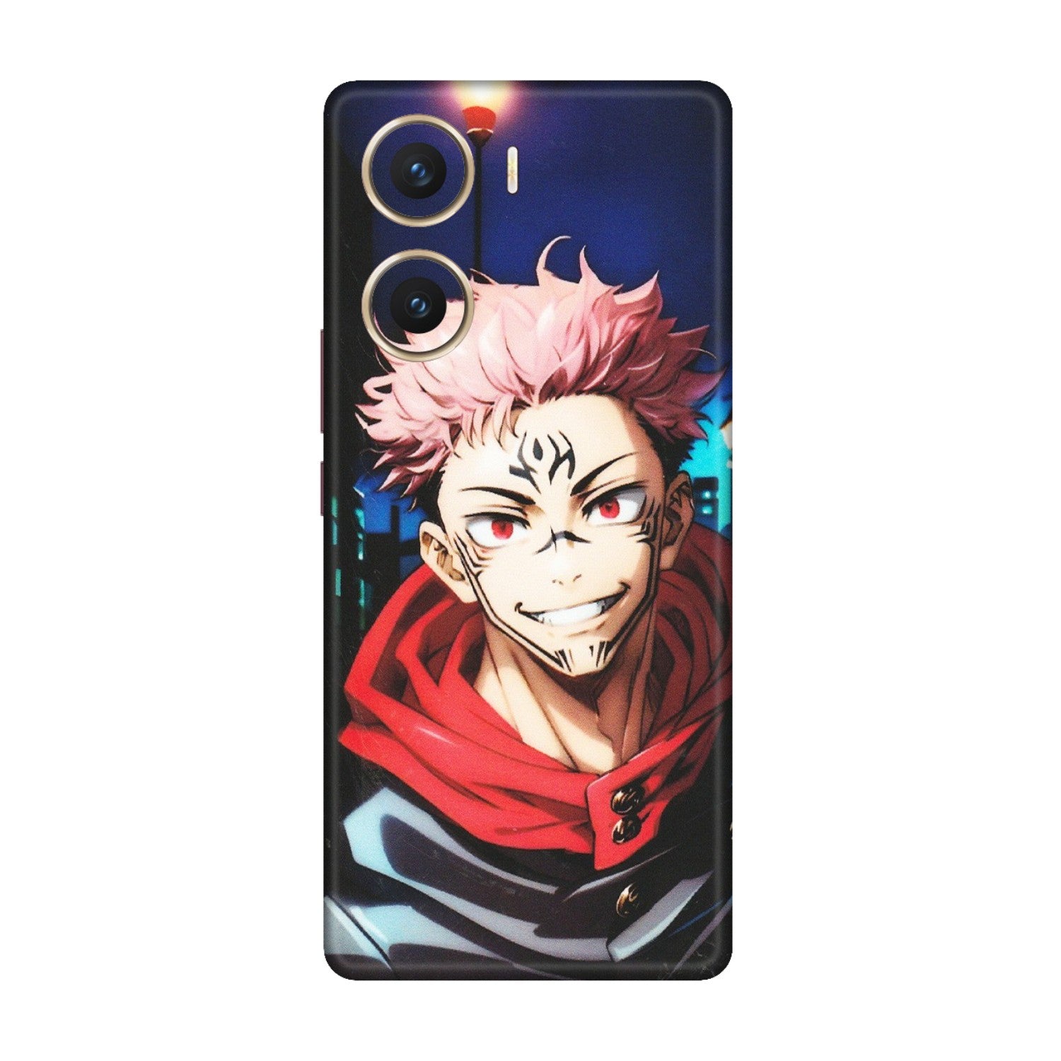 VIVO Z/V/X/T/U/S Series Phone Skins (All Models) - Yuji Itadori Funny Face Anime - Matte Finish (M-152) Vivo V29e (5G)