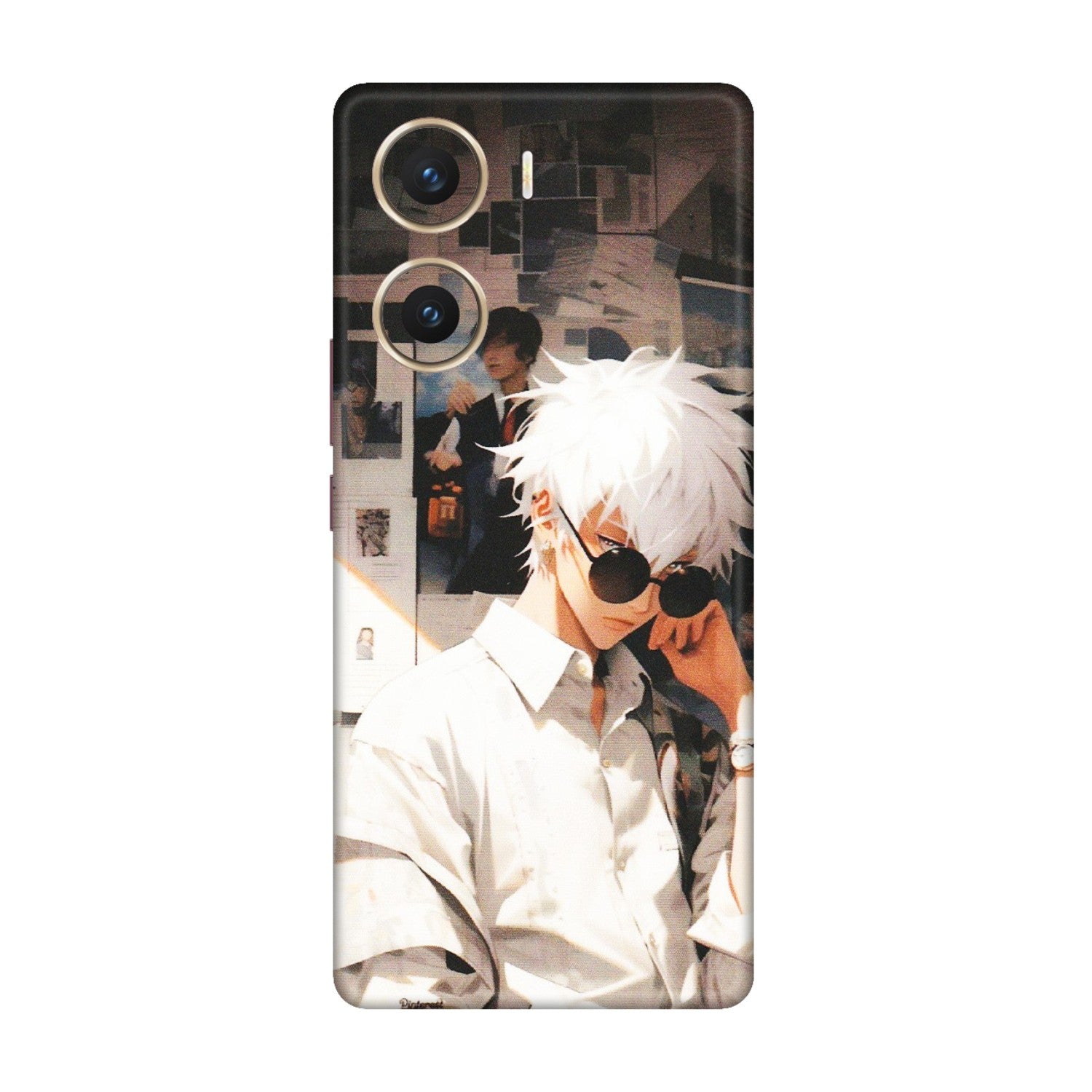 VIVO Z/V/X/T/U/S Series Phone Skins (All Models) - Gojo Satoru Jujustu Kaisen Anime - Matte Finish (M-156) Vivo V29e (5G)