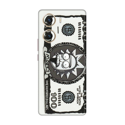 VIVO Z/V/X/T/U/S Series Phone Skins (All Models) - Rick And Morty Hundred Dollar Anime - Matte Finish (M-161) Vivo V29e (5G)