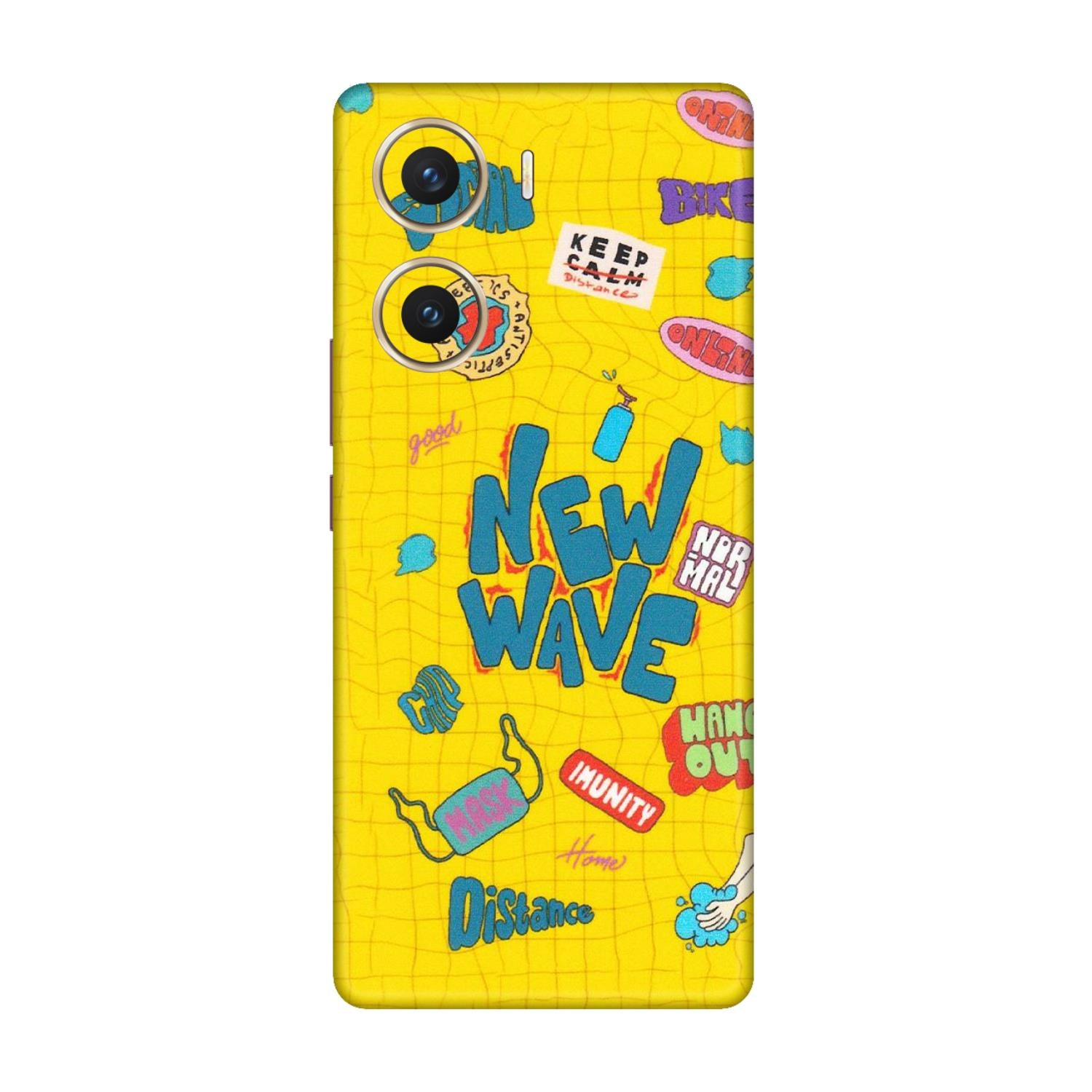VIVO Z/V/X/T/U/S Series Phone Skins (All Models) - New Wave Life - Matte Finish (M-17) Vivo V29e (5G)