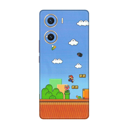 VIVO Z/V/X/T/U/S Series Phone Skins (All Models) - Mario Game Scene - Matte Finish (M-24) Vivo V29e (5G)