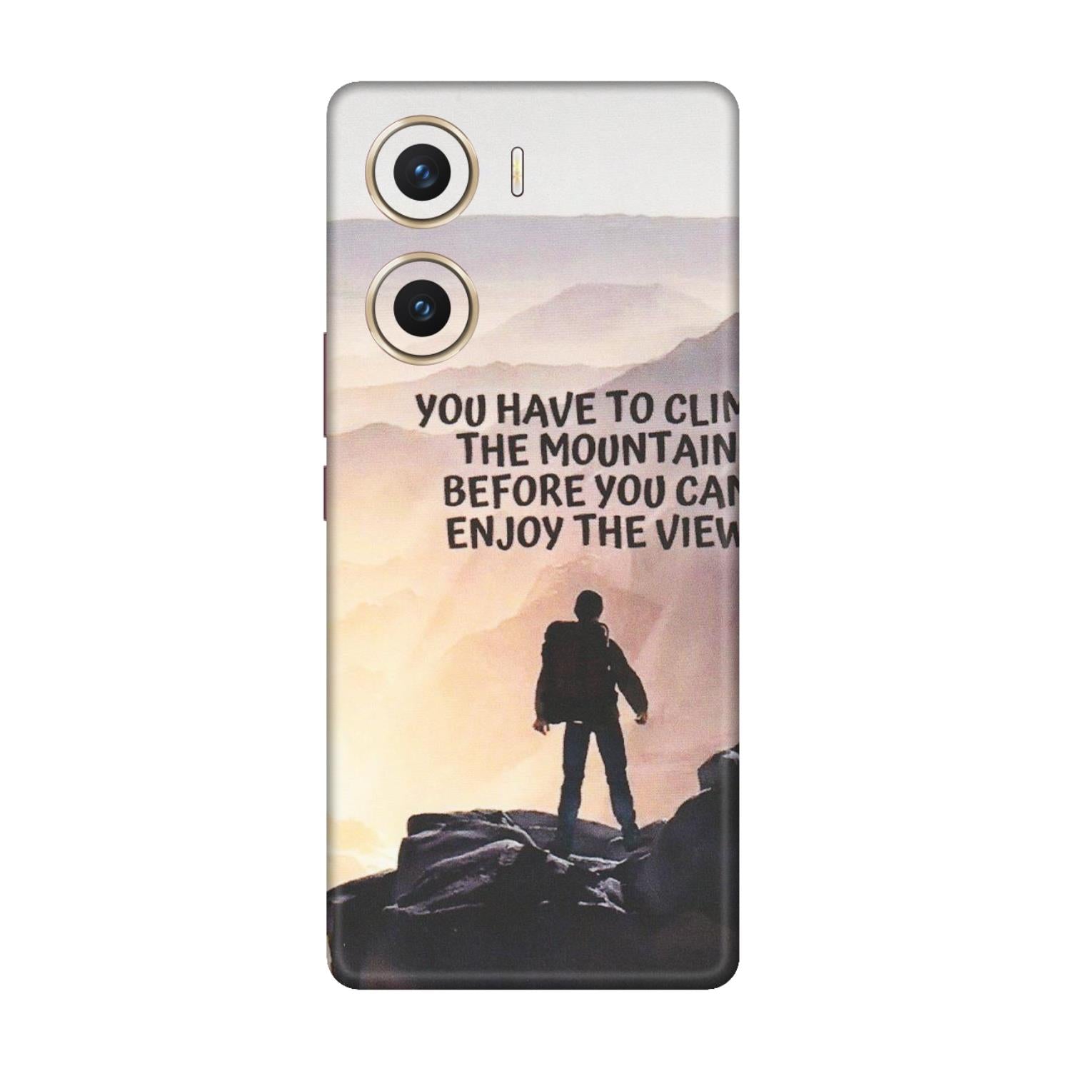 VIVO Z/V/X/T/U/S Series Phone Skins (All Models) - Motivational Hiking Mountain - Matte Finish (M-28) Vivo V29e (5G)