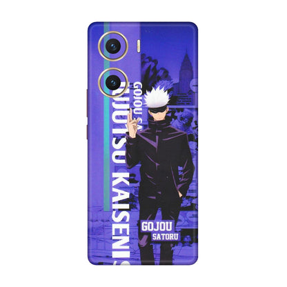 VIVO Z/V/X/T/U/S Series Phone Skins (All Models) - Jujutsu Kaisen Gojo - Matte Finish (M-05) Vivo V29e (5G)