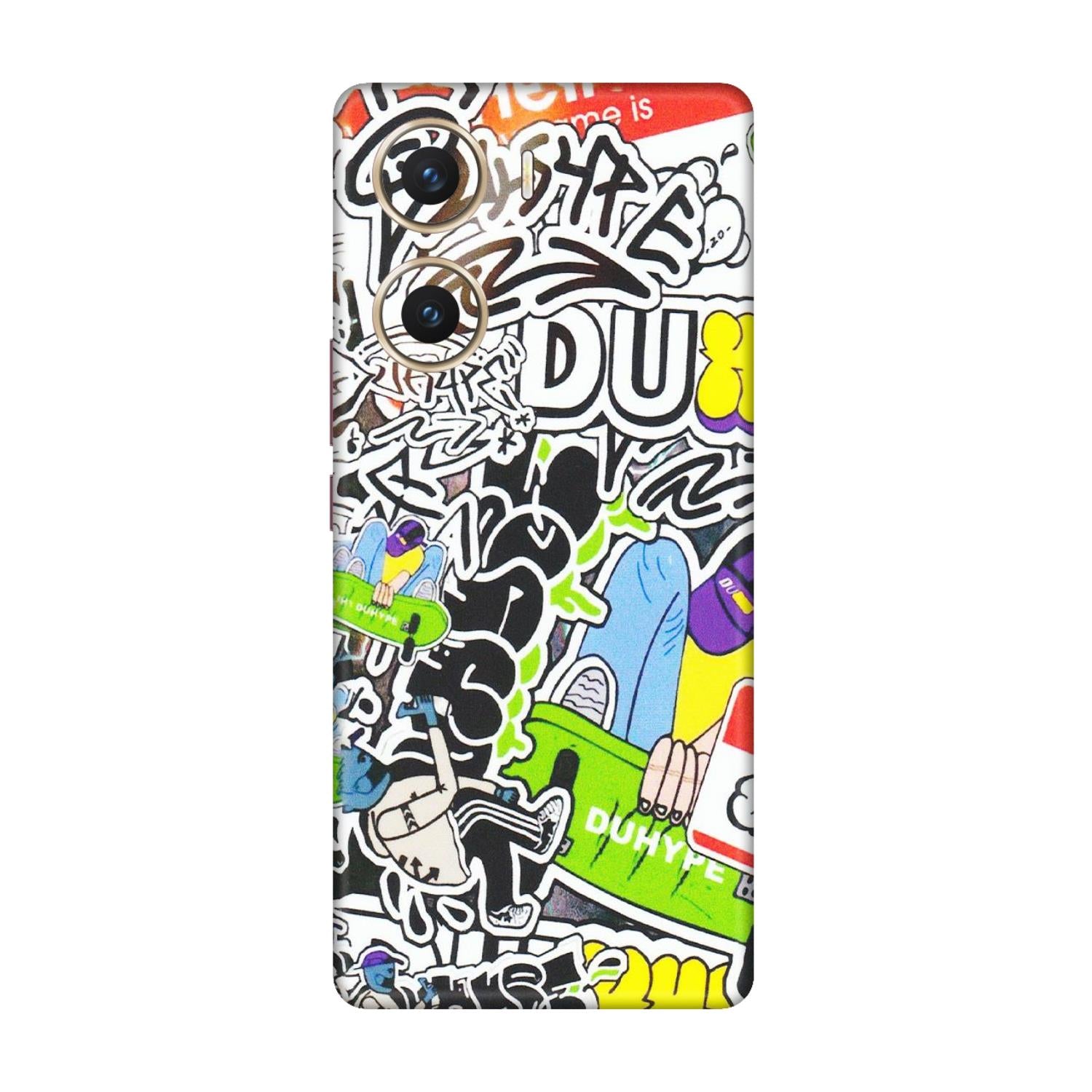 VIVO Z/V/X/T/U/S Series Phone Skins (All Models) - Dope Graffiti - Matte Finish (M-61) Vivo V29e (5G)