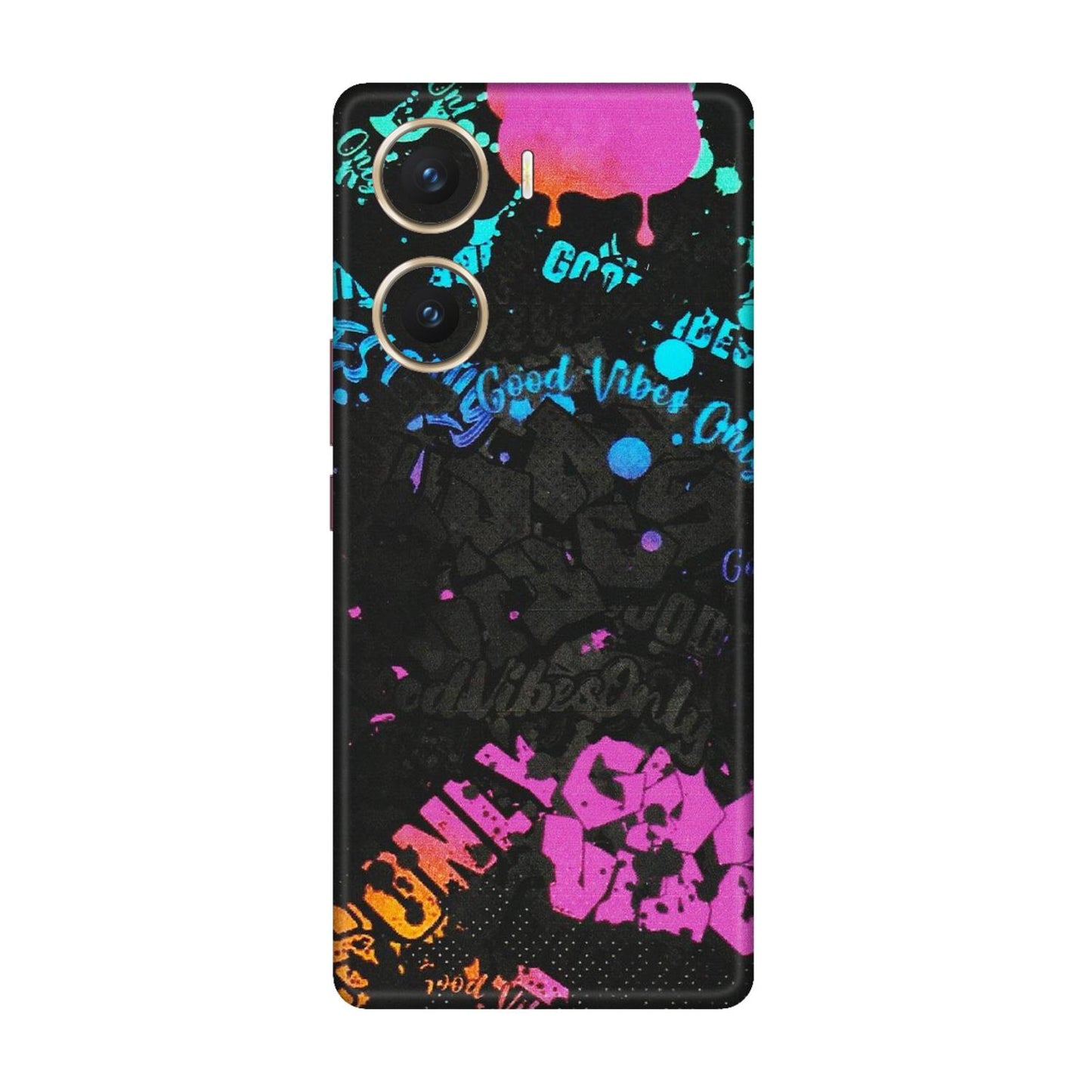 VIVO Z/V/X/T/U/S Series Phone Skins (All Models) - Majestic Black Vibes - Matte Finish (M-62) Vivo V29e (5G)