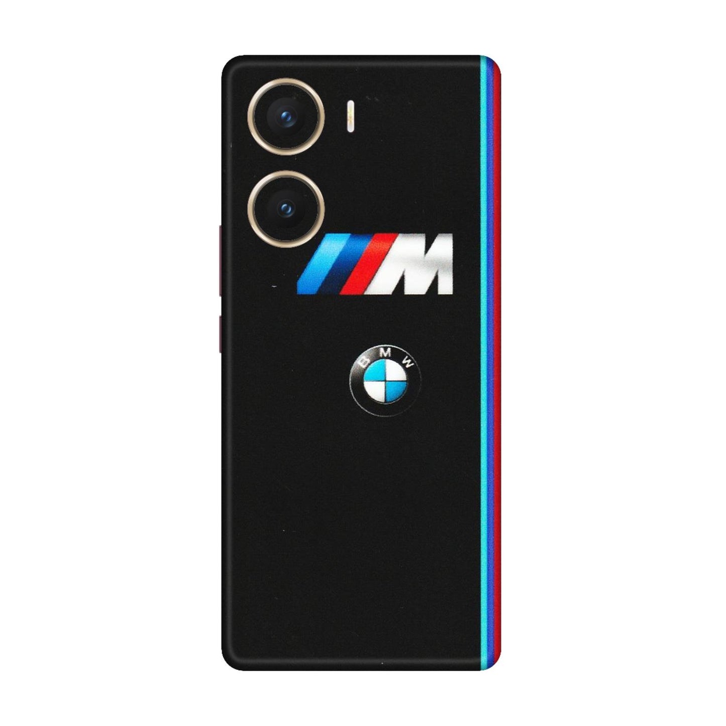 VIVO Z/V/X/T/U/S Series Phone Skins (All Models) - Styling With Black BMW - Matte Finish (M-74) Vivo V29e (5G)