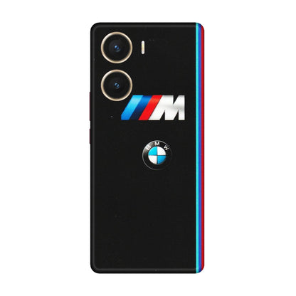 VIVO Z/V/X/T/U/S Series Phone Skins (All Models) - Styling With Black BMW - Matte Finish (M-74) Vivo V29e (5G)