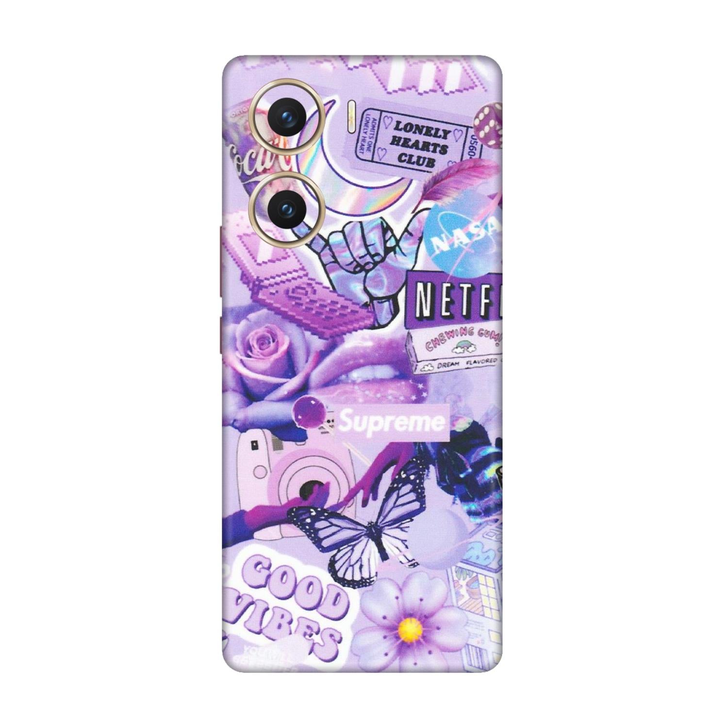 VIVO Z/V/X/T/U/S Series Phone Skins (All Models) - Supreme Purple Magic - Matte Finish (M-88) Vivo V29e (5G)