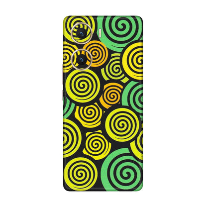 VIVO Z/V/X/T/U/S Series Phone Skins (All Models) - Crazy Spiral - Matte Finish (M-91) Vivo V29e (5G)