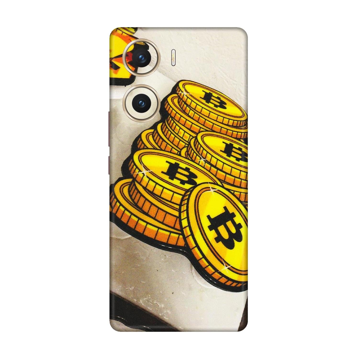 VIVO Z/V/X/T/U/S Series Phone Skins (All Models) - Billionaire Bitcoin Collection - Matte Finish (M-92) Vivo V29e (5G)
