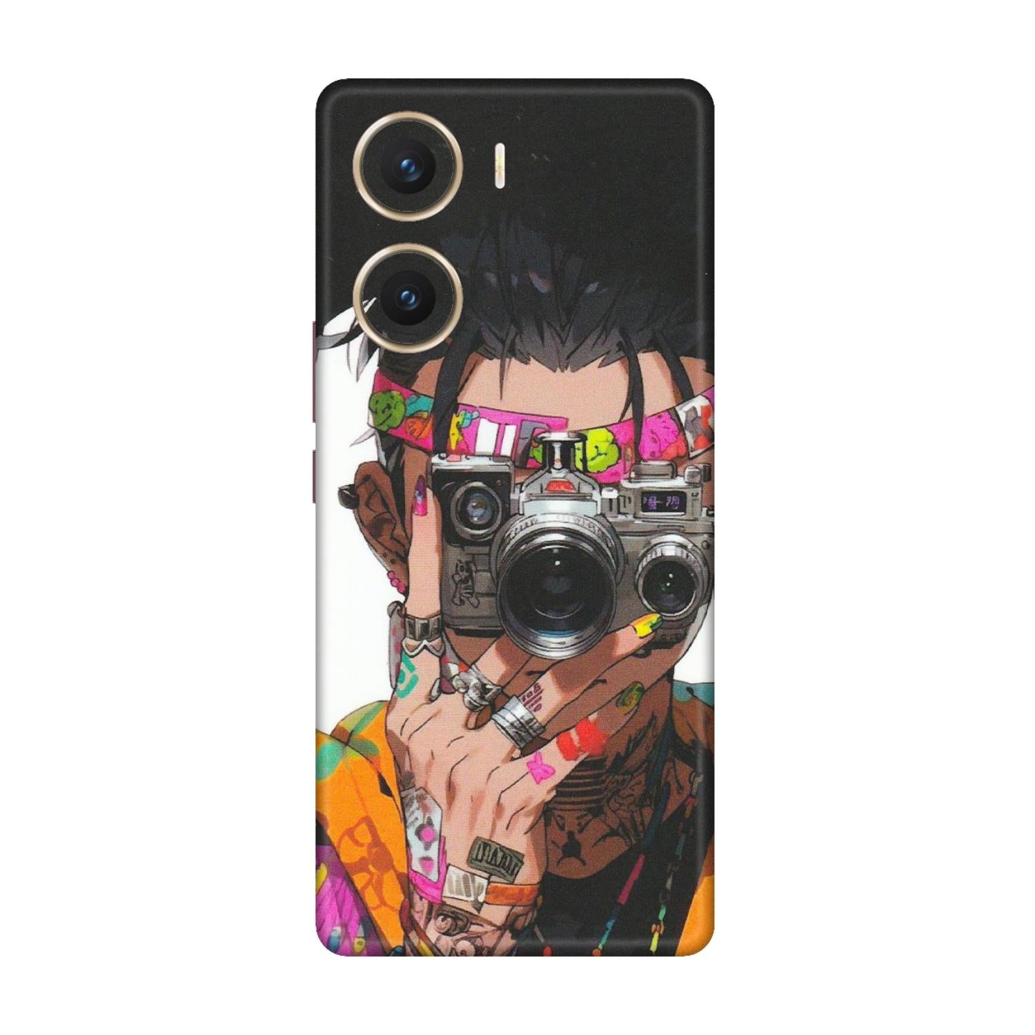 VIVO Z/V/X/T/U/S Series Phone Skins (All Models) - Camera Lover Girl - Matte Finish (M-09) Vivo V29e (5G)
