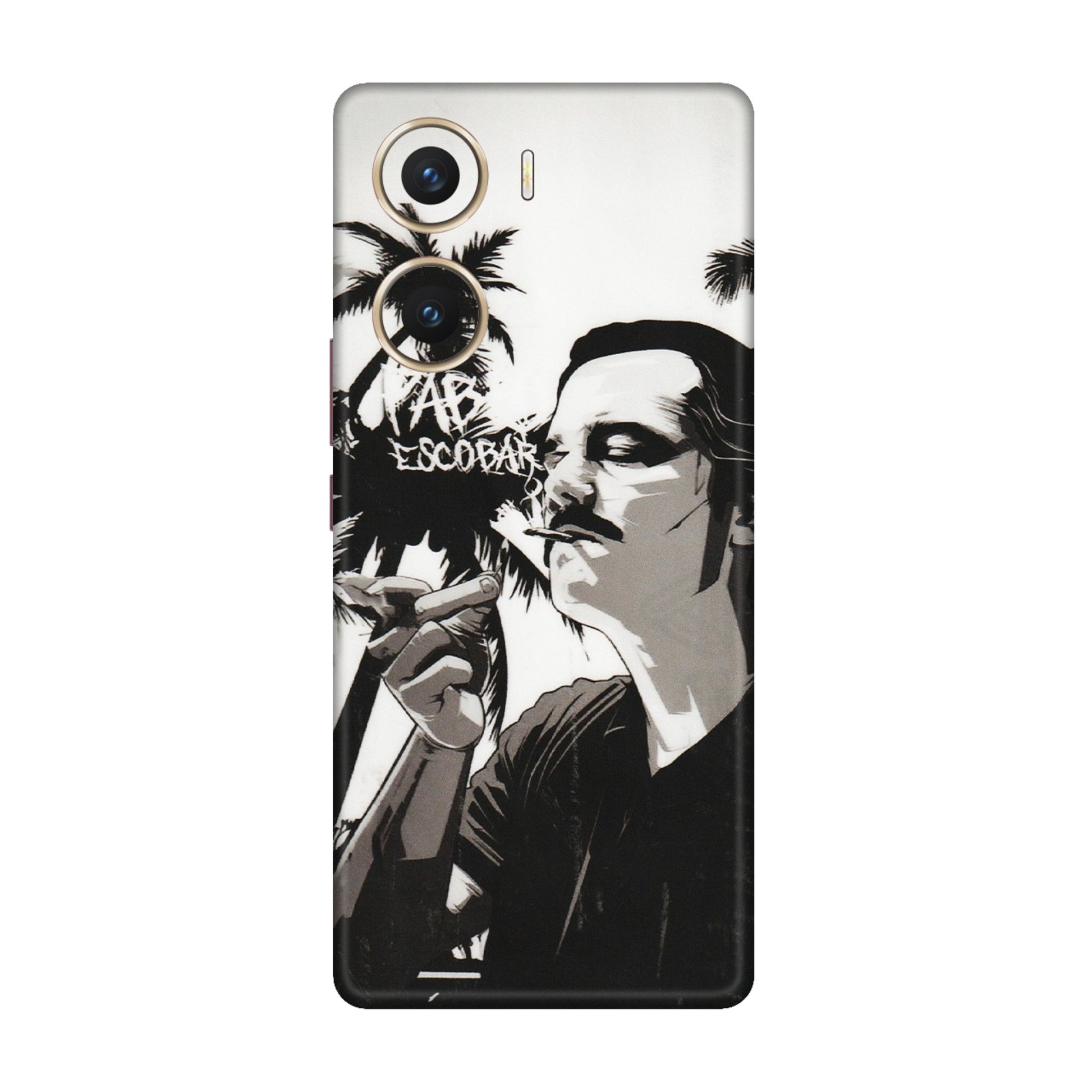 VIVO Z/V/X/T/U/S Series Phone Skins (All Models) - Pab Escobar - Transparent Finish (T-05) Vivo V29e (5G)