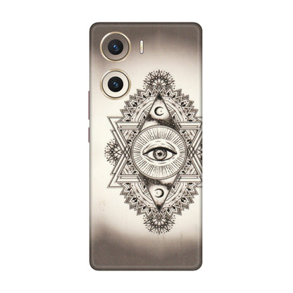 VIVO Z/V/X/T/U/S Series Phone Skins (All Models) - Illuminati Great Eye - Transparent Finish (T-14) Vivo V29e (5G)