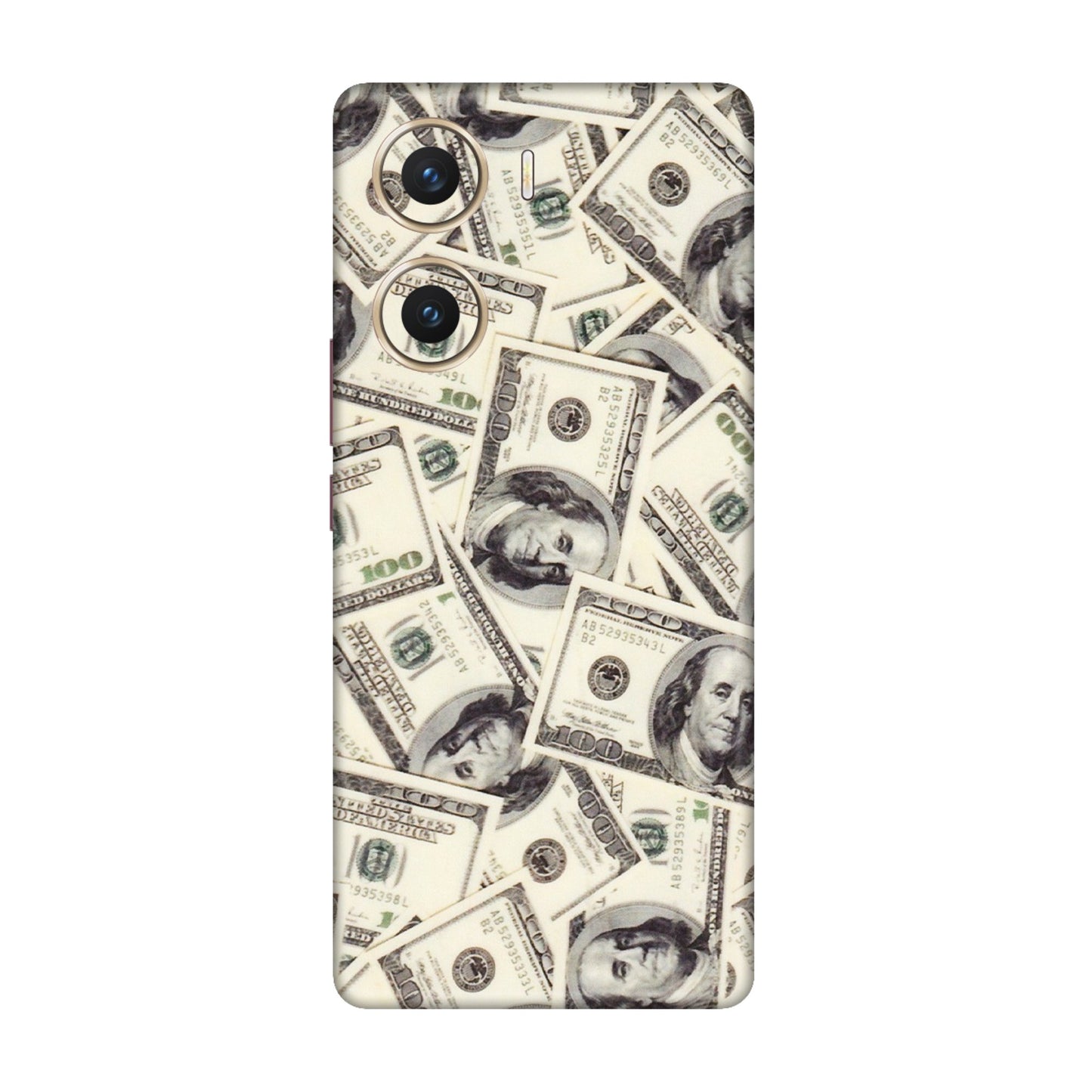VIVO Z/V/X/T/U/S Series Phone Skins (All Models) - Dollar Lover - Transparent Finish (T-17) Vivo V29e (5G)