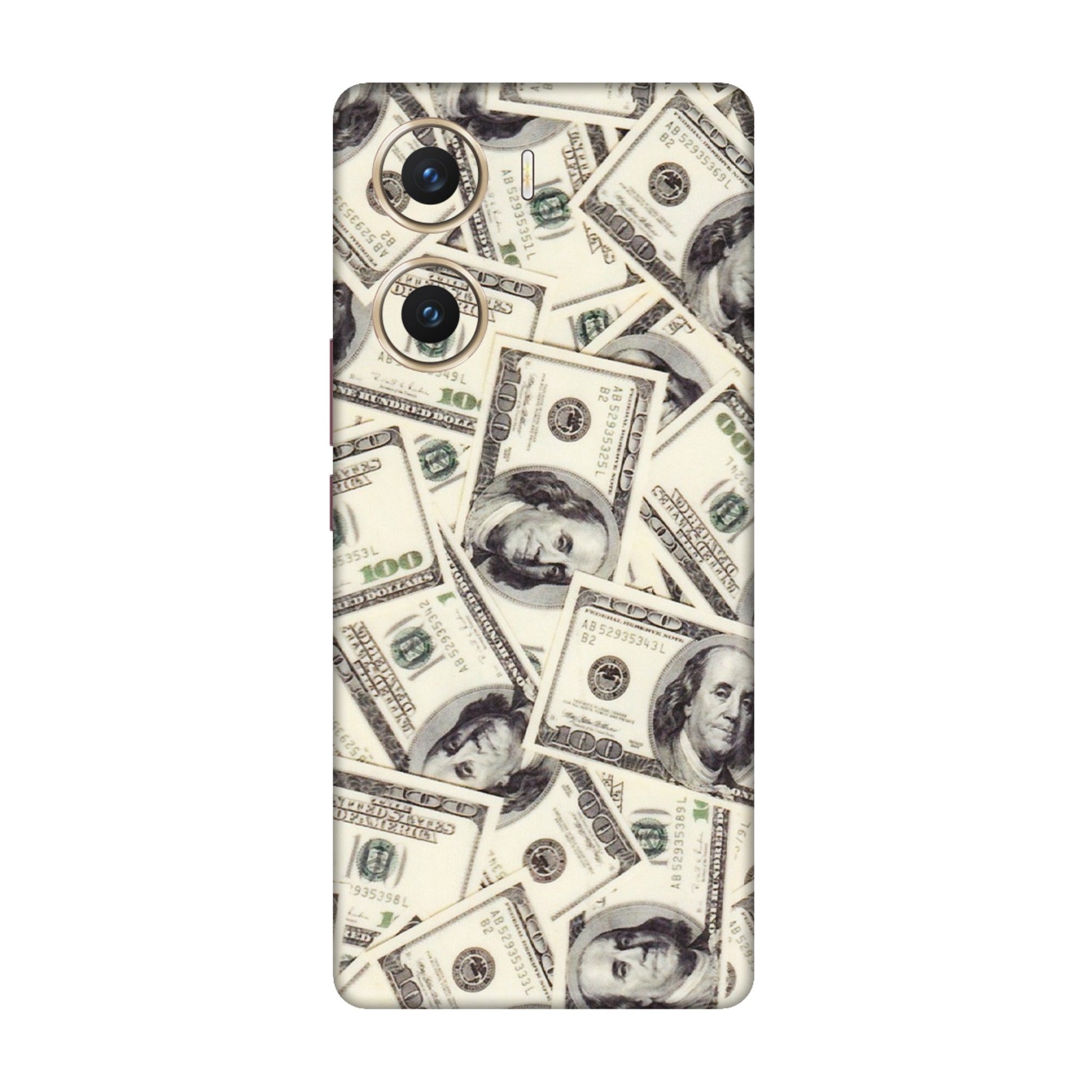 VIVO Z/V/X/T/U/S Series Phone Skins (All Models) - Dollar Lover - Transparent Finish (T-17) Vivo V29e (5G)