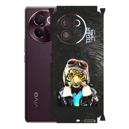 VIVO Z/V/X/T/U/S Series Phone Skins (All Models) - Rider Tiger - 3D Embossed Finish (L-113) Vivo V30E