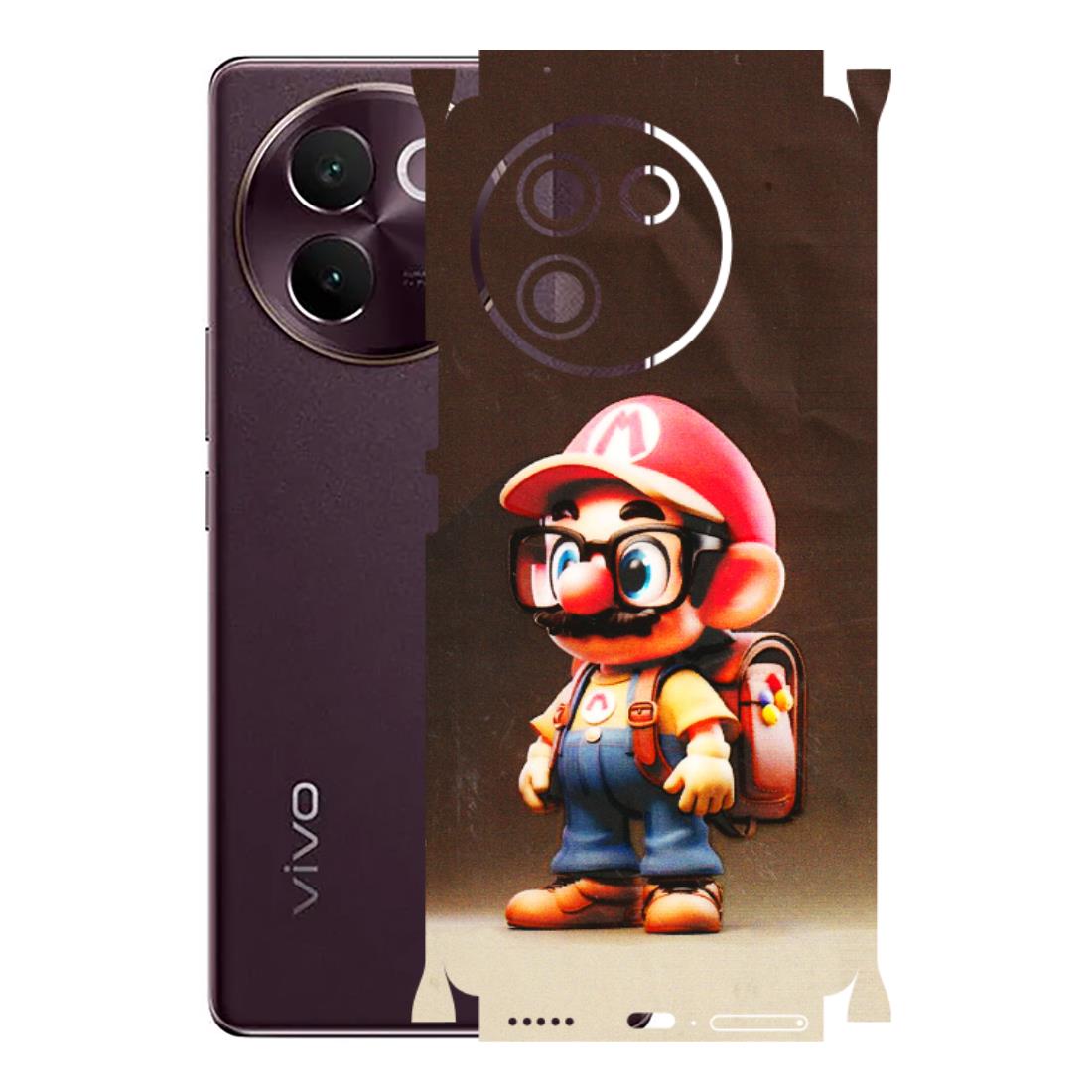 VIVO Z/V/X/T/U/S Series Phone Skins (All Models) - Little Mario - 3D Embossed Finish (L-119) Vivo V30E