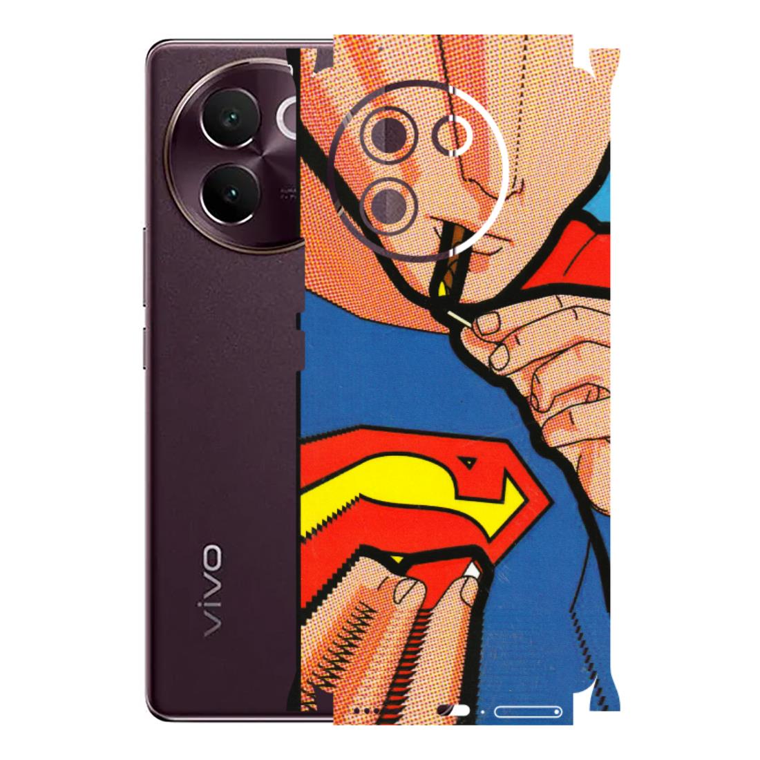 VIVO Z/V/X/T/U/S Series Phone Skins (All Models) - Superman Sutta - 3D Embossed Finish (L-130) Vivo V30E